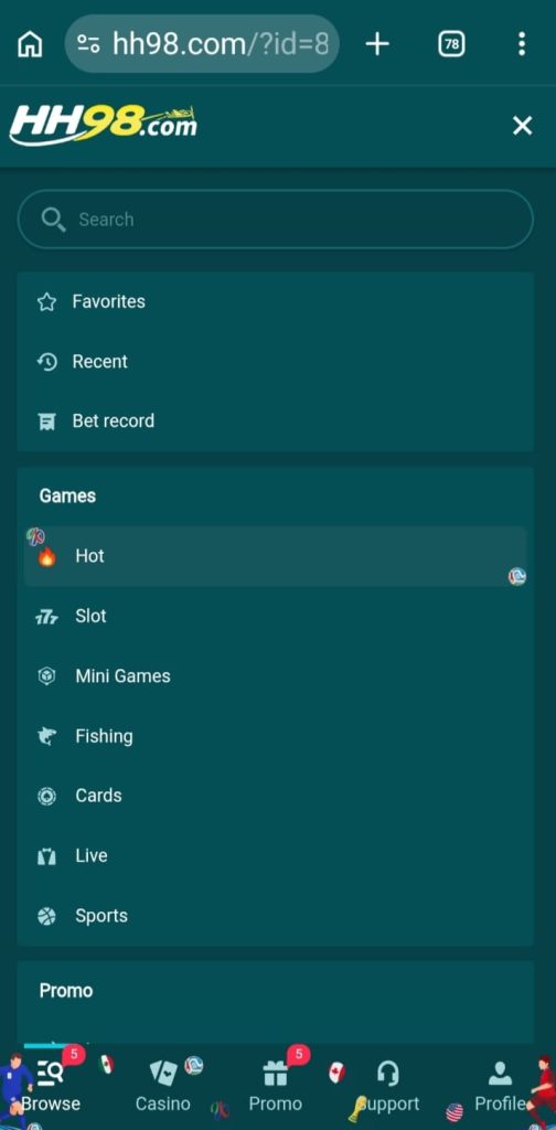 Hh98 Game